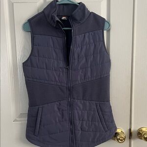 Women's Quilted Vest - Dark Gray